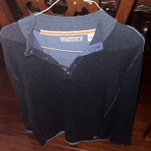 Charcoal Gray Zenfari Men’s Long sleeve